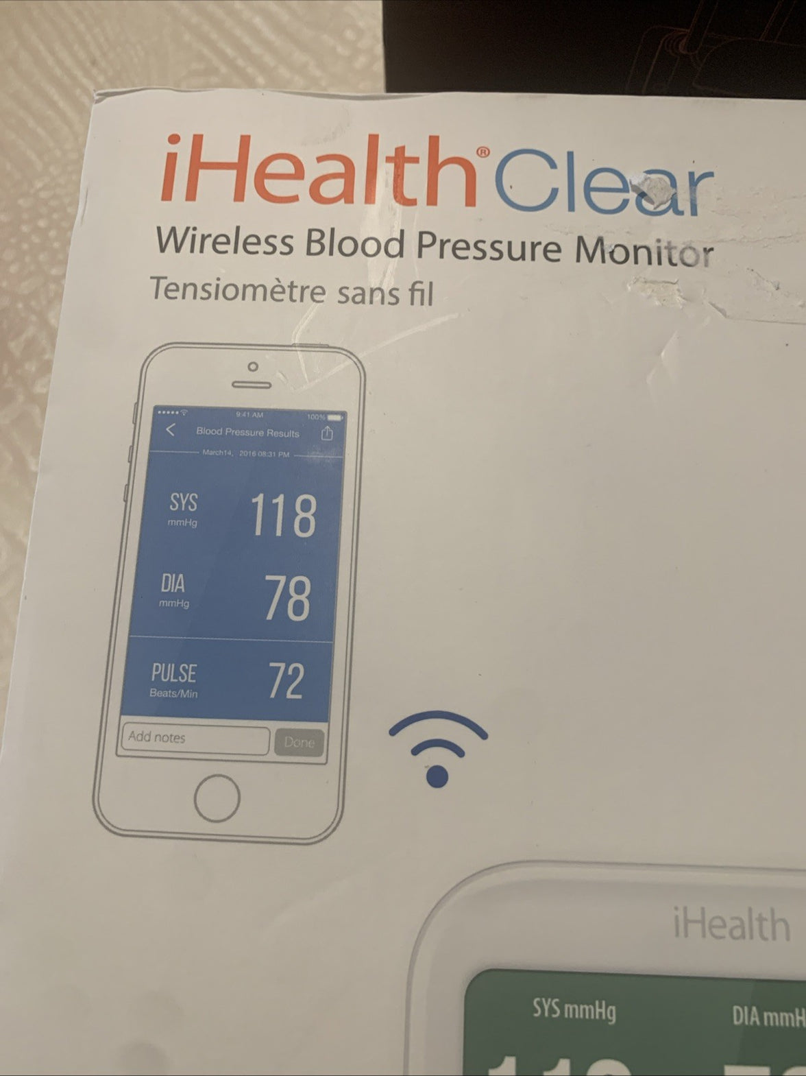iHealth Wireless Blood Pressure Monitor  with Cuff1