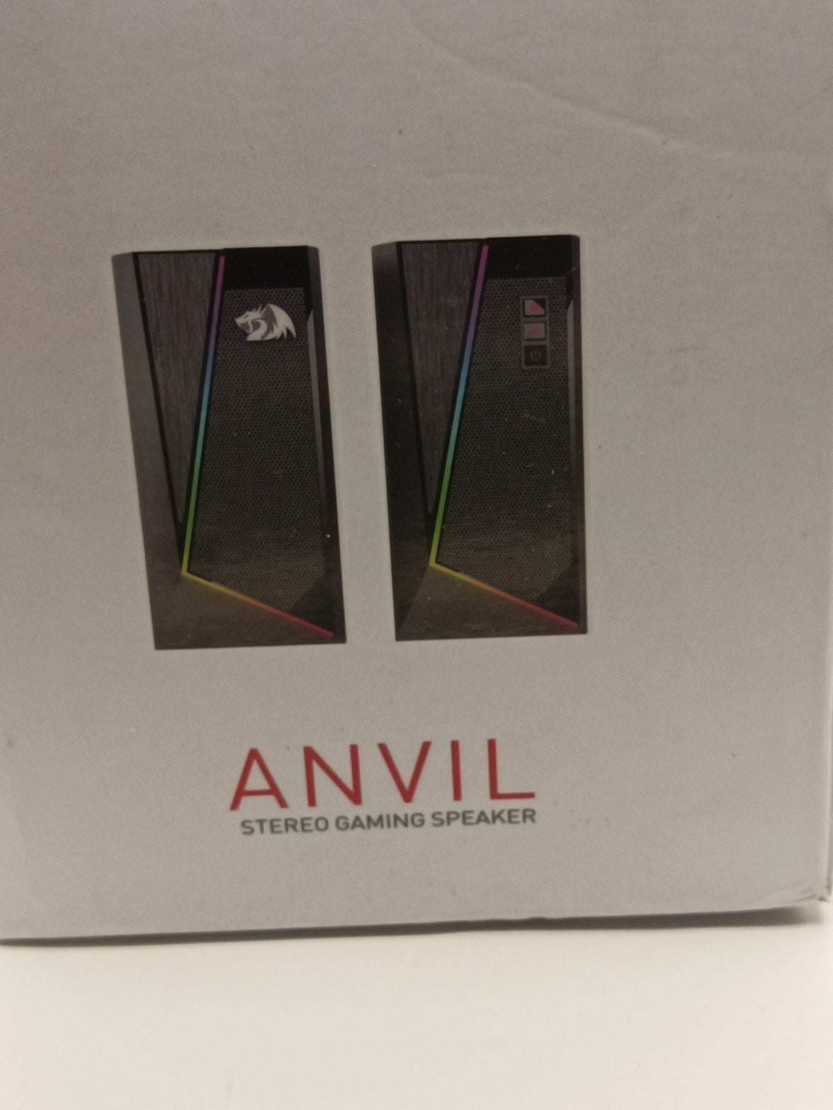 Redragon GS520 Anvil RGB LED Stereo Gaming Speakers, USB + 3.5mm3