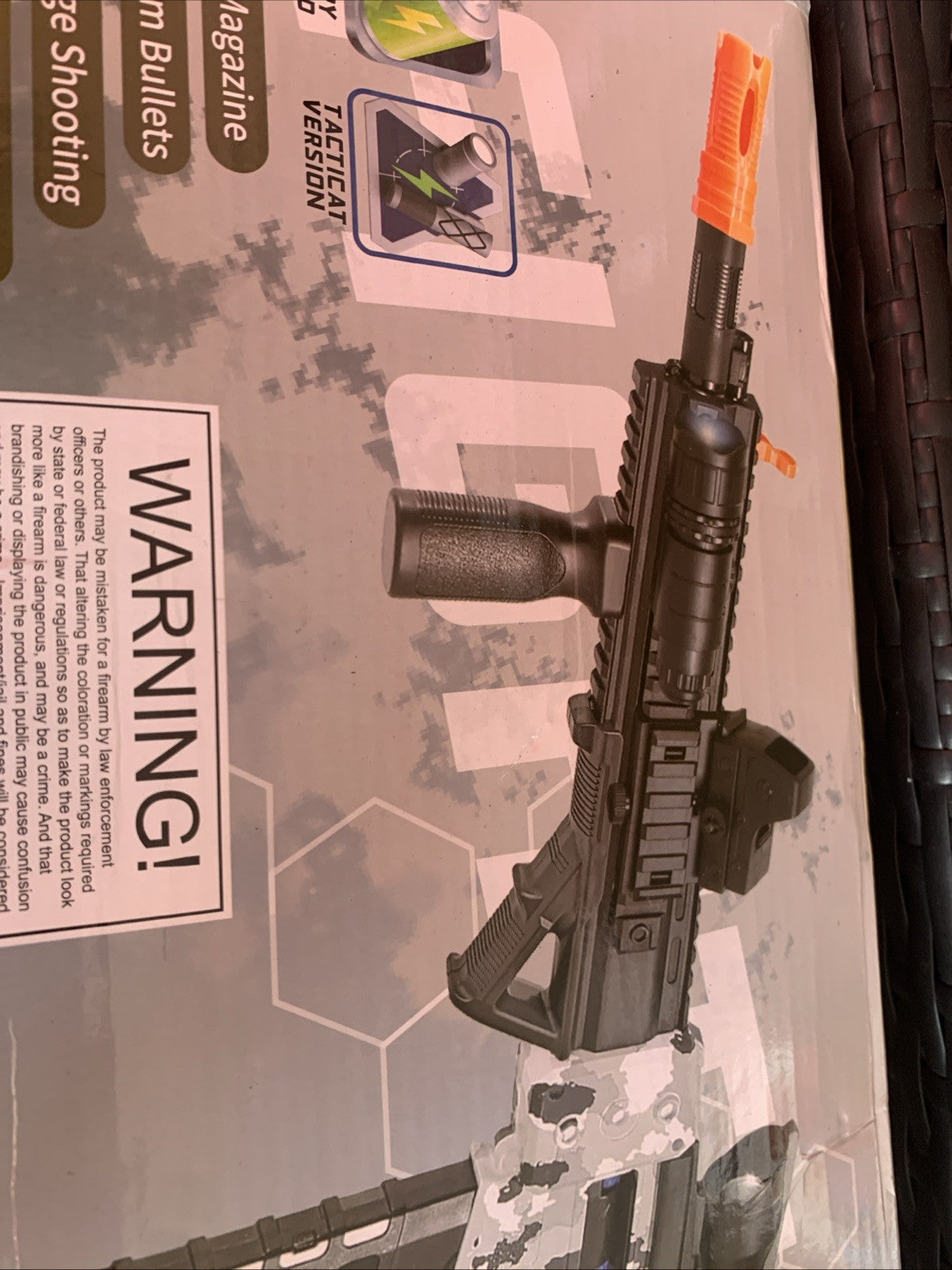 Toy Guns with Full Auto & Manual,M416 Foam Gun for Boys2