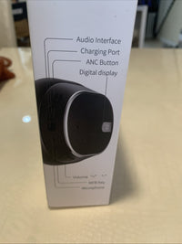 Sisism H2 ANC Extra Bass Over The Ear Wireless Headphones - Black1