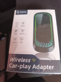 ONINCE Apple 4th Gen RGB CarPlay Wireless Adapter....New Sealed0