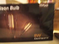 LED Edison Bulb 10 Pack  4000K Dimmable E26/ST58/ST192