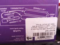 Gradient Light Bars, RGBIC, Display Multiple Colors, 150 Lumens, 55" To 65" TV8