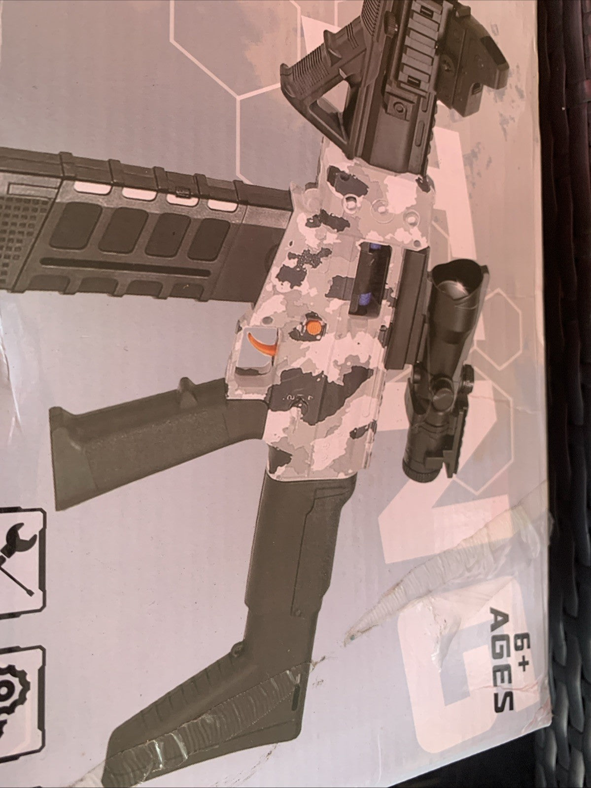 Toy Guns with Full Auto & Manual,M416 Foam Gun for Boys3
