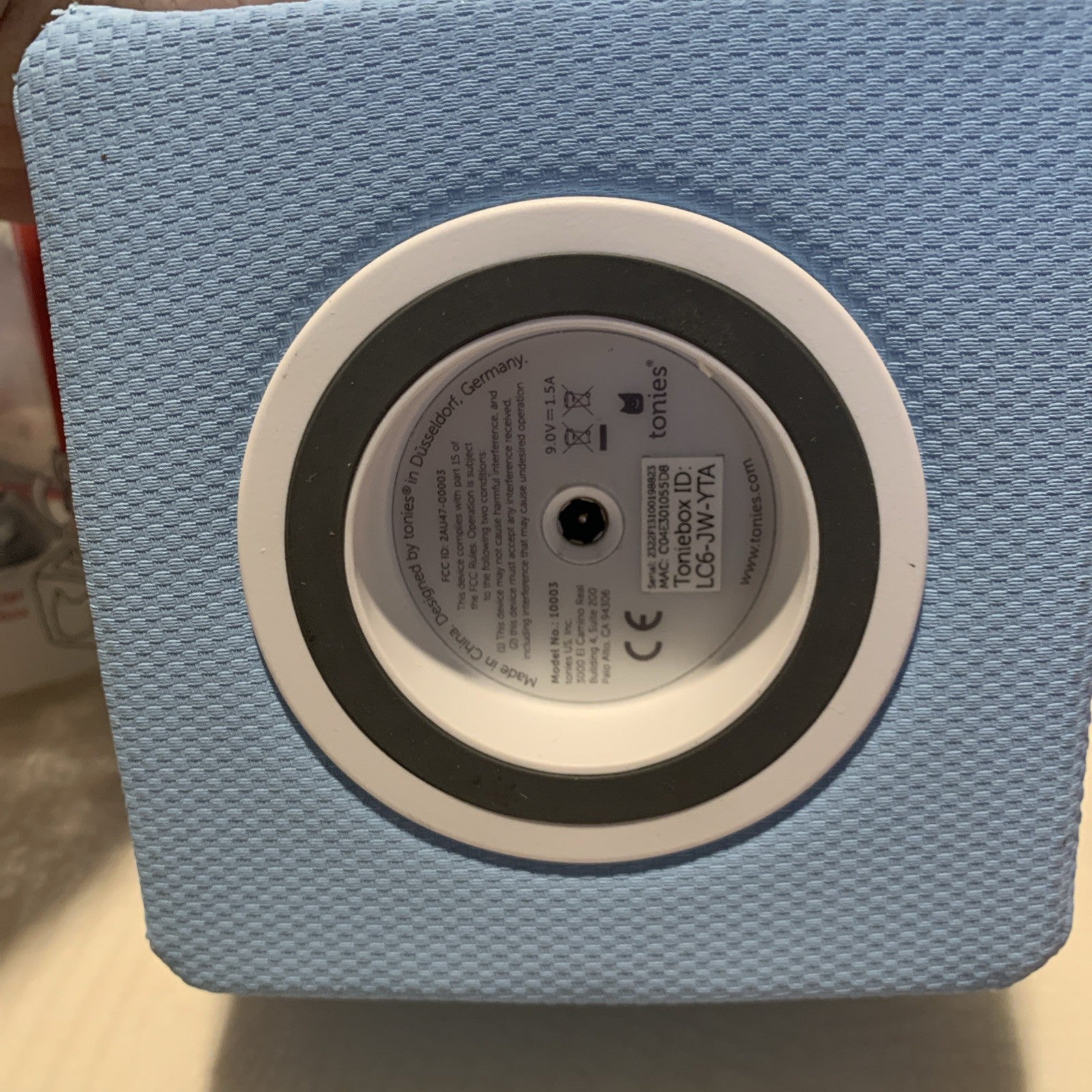 Tonies Toniebox Audio Box Player Light Blue No Box With 4 Tonies Figures See Pic12