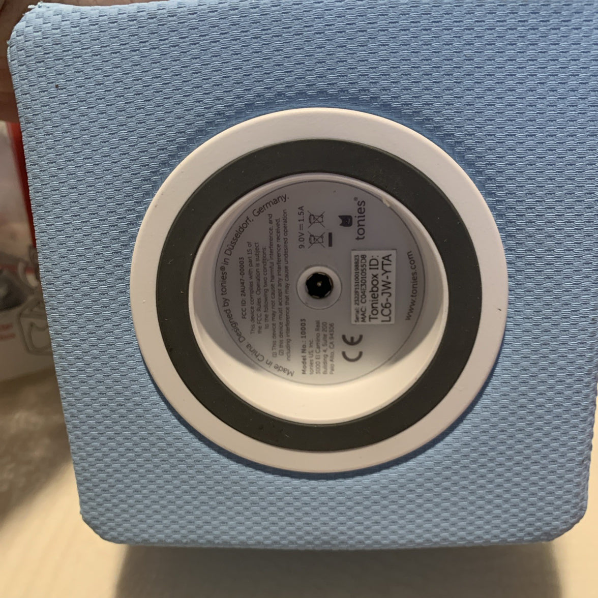 Tonies Toniebox Audio Box Player Light Blue No Box With 4 Tonies Figures See Pic12