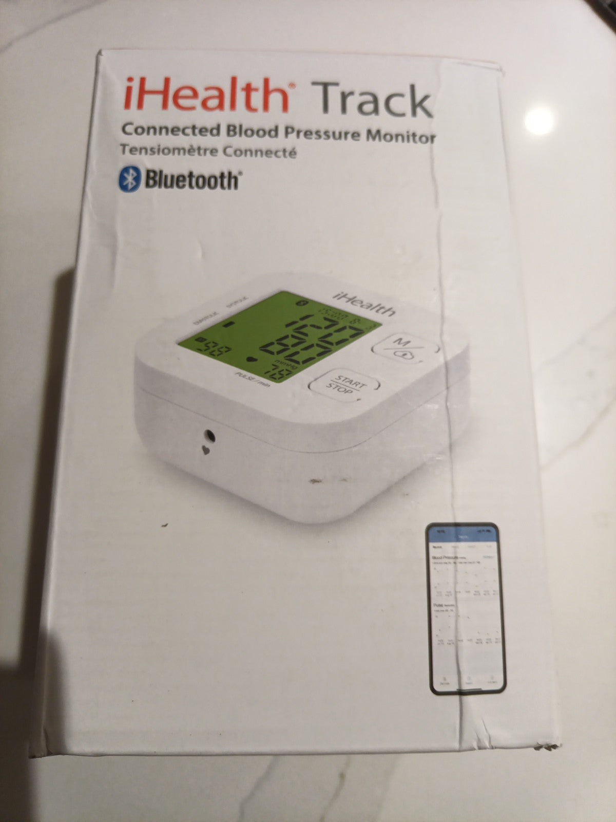 iHealth Track Connected Blood Pressure Monitor With Bluetooth And App0