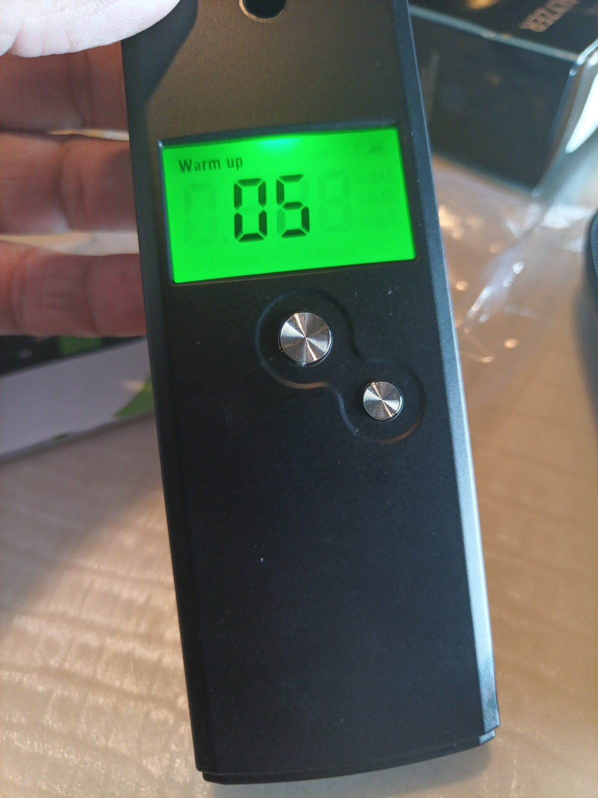 Professional Breathalyzer, With Disposable Mouth Pieces, Black, With Case7