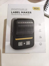Label Maker Machine with Tape, Bluetooth Label Makers, Portable Thermal Label0