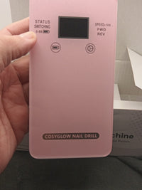 Professional Electric Nail Drill File:COSYGLOW Glitter Portable Cordless E-File6