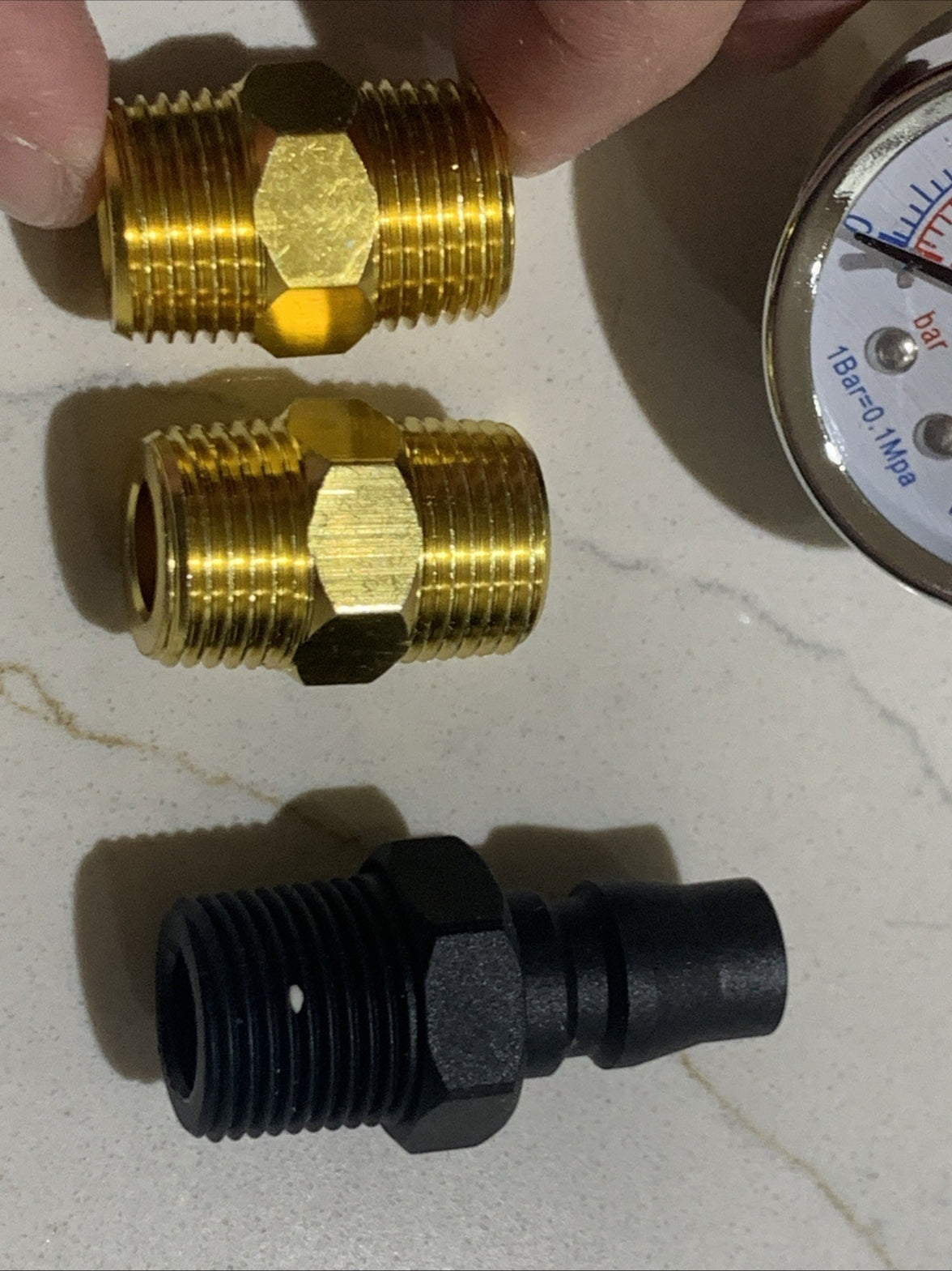 DFR-03 3/8" NPT Air Drying System - Double Air Filters, Air Pressure Regulator C8