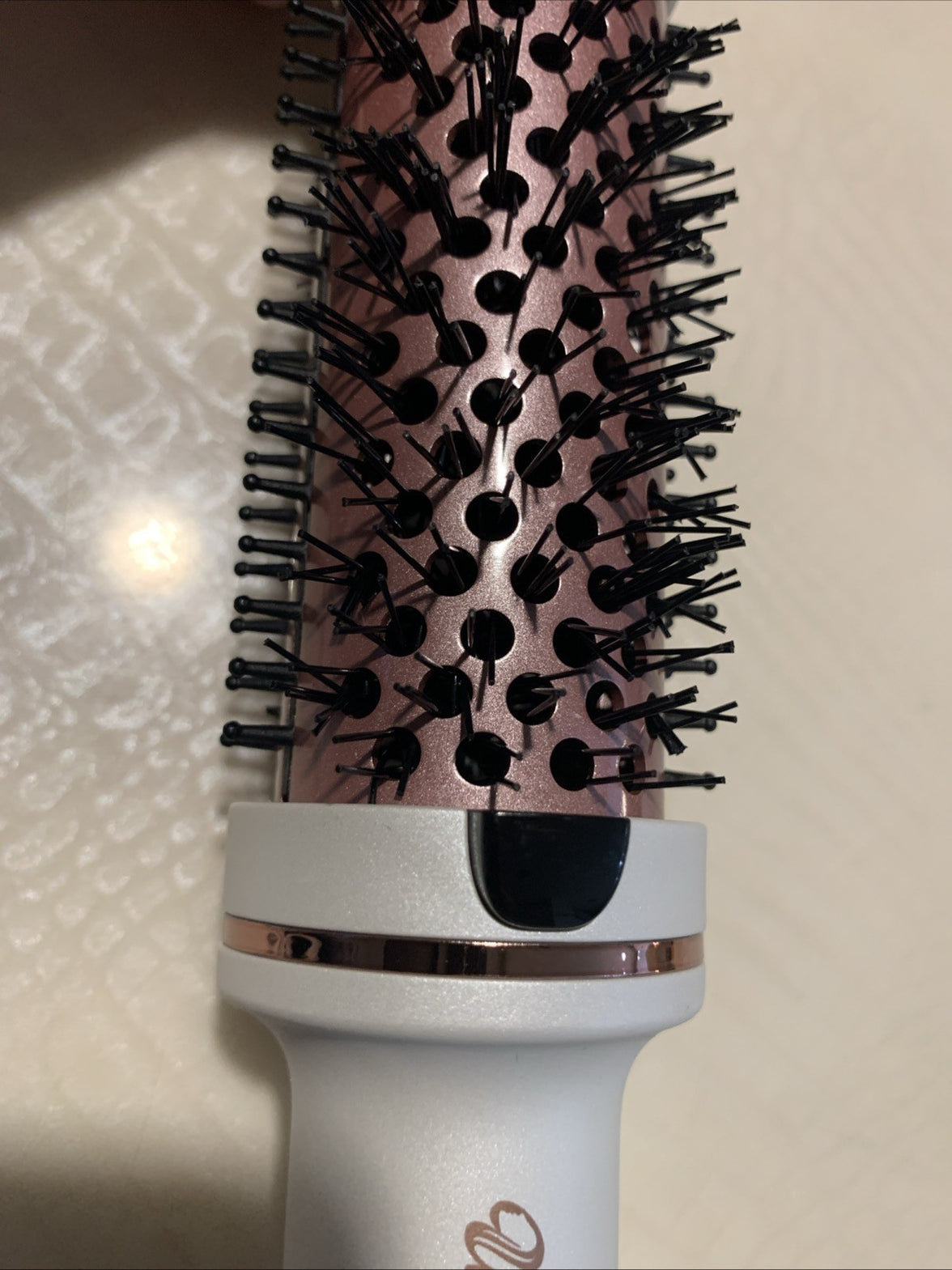 Ukliss Complete Hair Styler Pro, Thermal Brush 1.5” White And Gold4