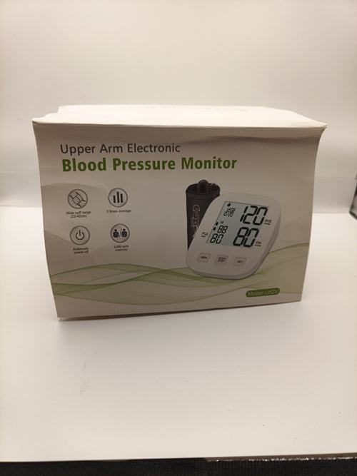 Automatic Blood Pressure Monitor BP Machine Upper Arm Cuff Heart Rate Monitor