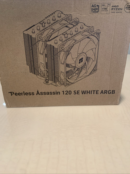 Peerless Assassin 120 SE CPU Cooler, 6 Heat Pipes AGHP Technology, Dual 120Mm PW