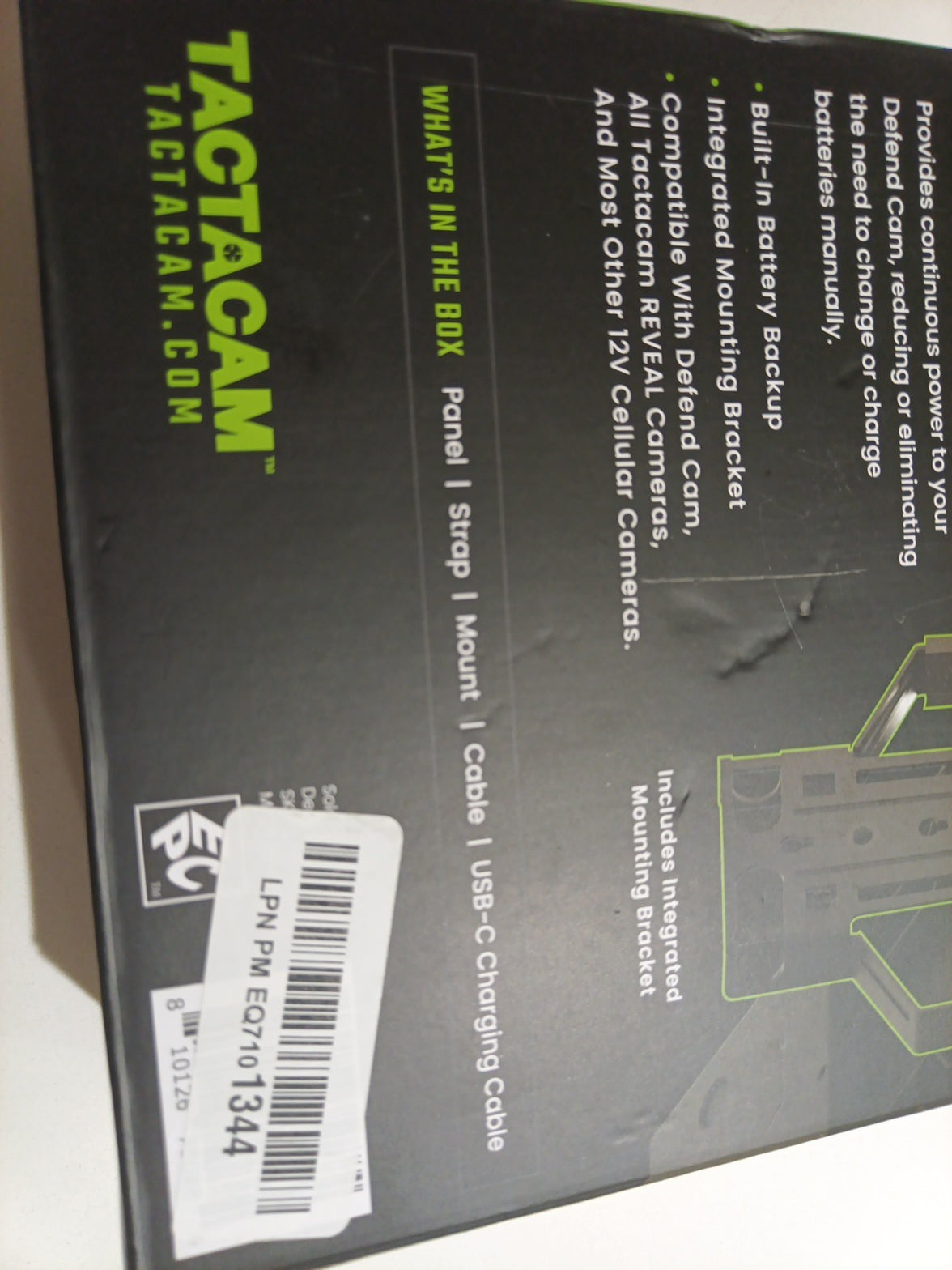 Defend by Tactacam Solar Panel for Cellular Security Camera with battery backup6