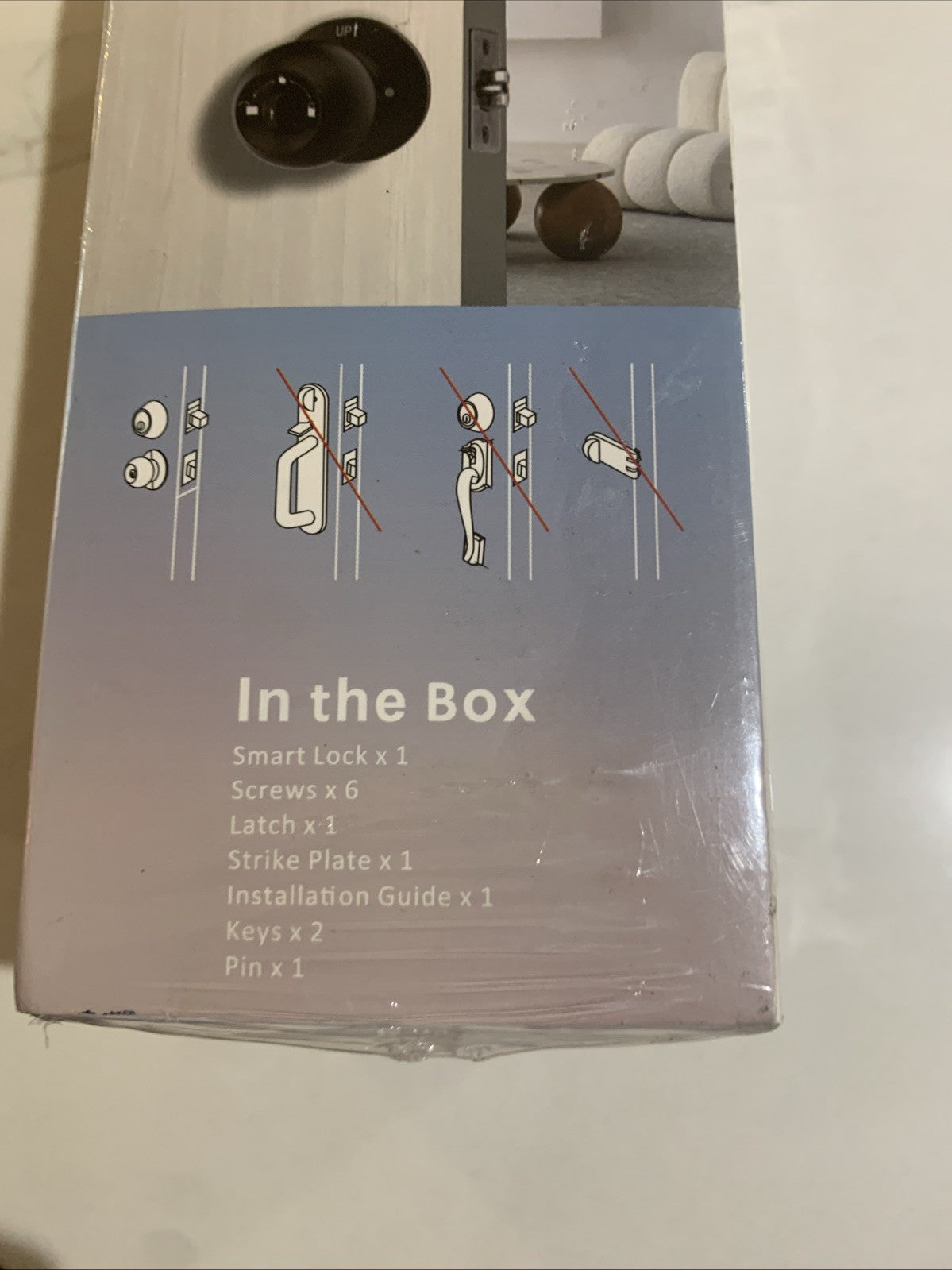 Klloque K10 Smart Door Knob Lock Brand New And Sealed 4
