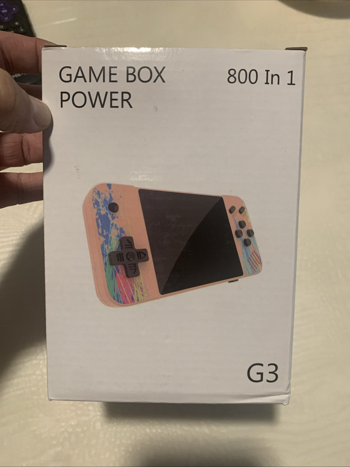 Game Box Power G3 Handheld Video Game Player: 800 Built in Games, Pink0