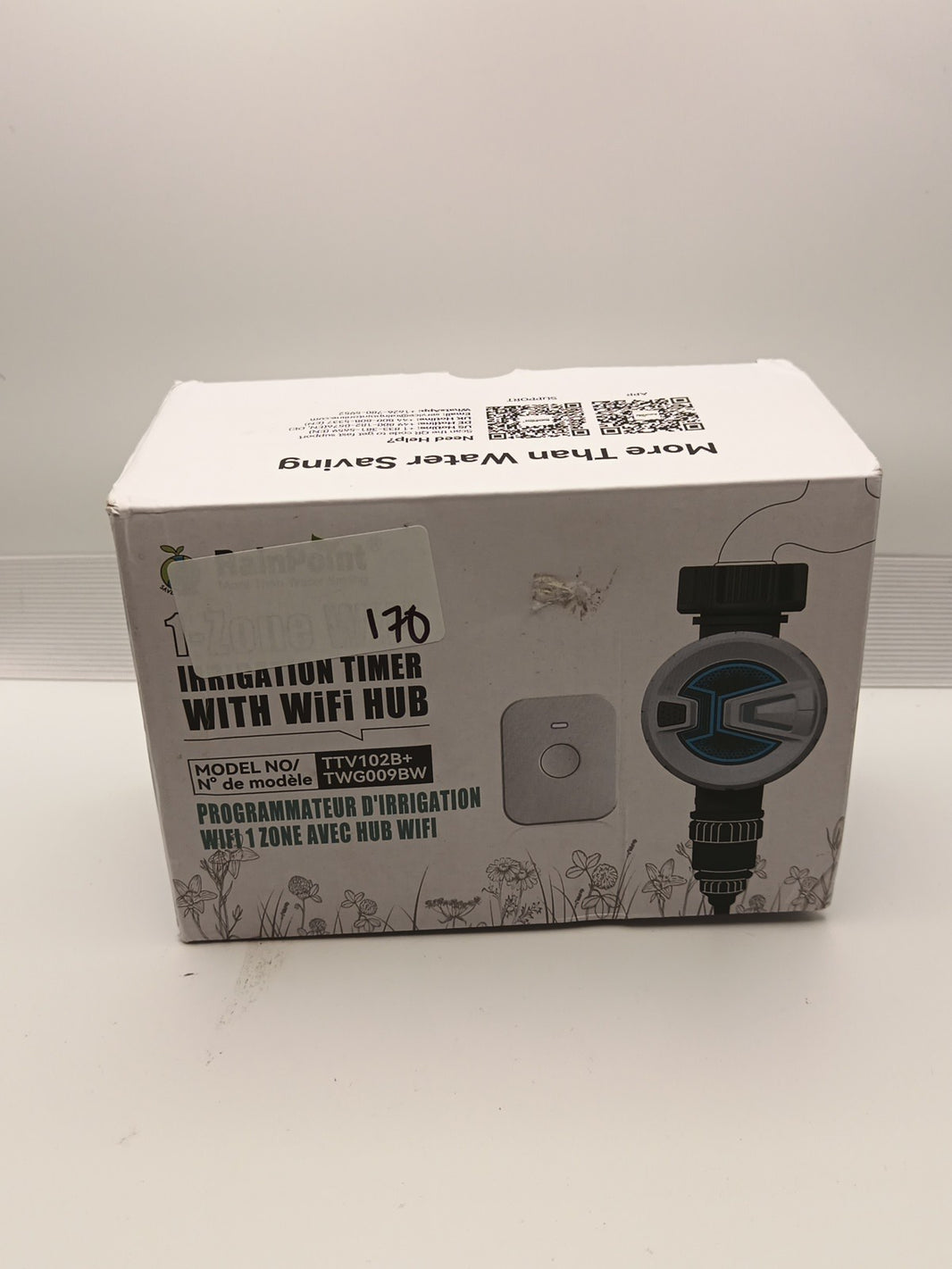 RAINPOINT Sprinkler Timer WiFi Water Timer, Smart Wireless Hose Faucet Timer ...0