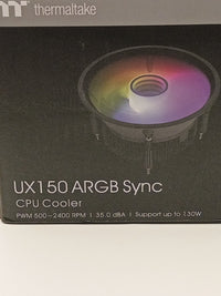 Thermaltake UX150 ARGB Sync CPU Cooler - 1 Pack 1