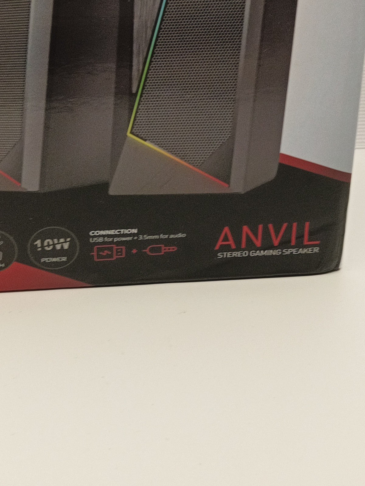 Redragon GS520 Anvil RGB LED Stereo Gaming Speakers, USB + 3.5mm2