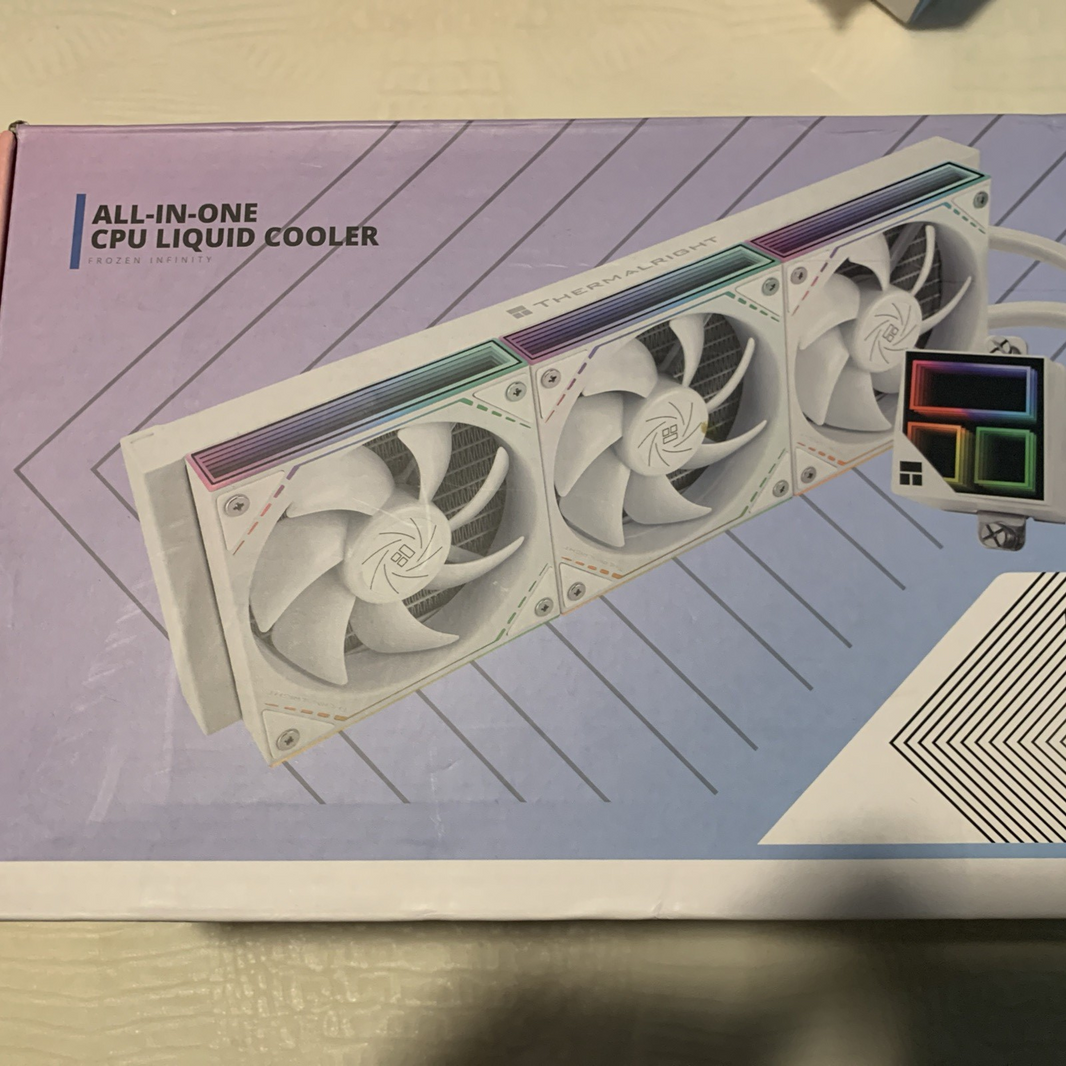 Thermalright FI360 WHITE water-cooled heat sink  need silicon gel1