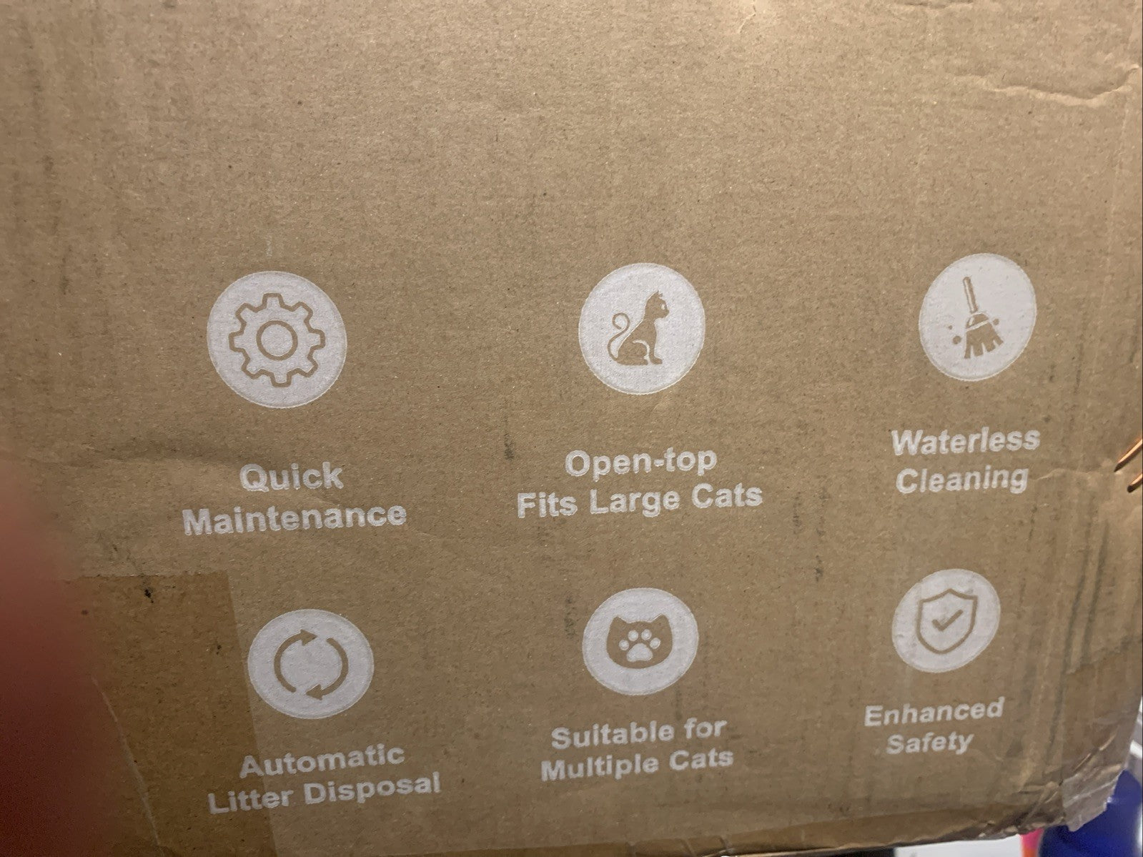 Furoomate Open Self Cleaning Cat Litter Box, Smart Automatic, New Open Box3