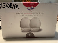 Stella T4 Premier Wearable Breast Pump Wear Pump Store Feed All-In-1 Open Box0
