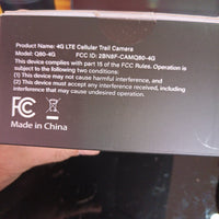 4G LTE Cellular Trail Camera 1080p Hunting & Camouflage Q80, Apple & Android App5