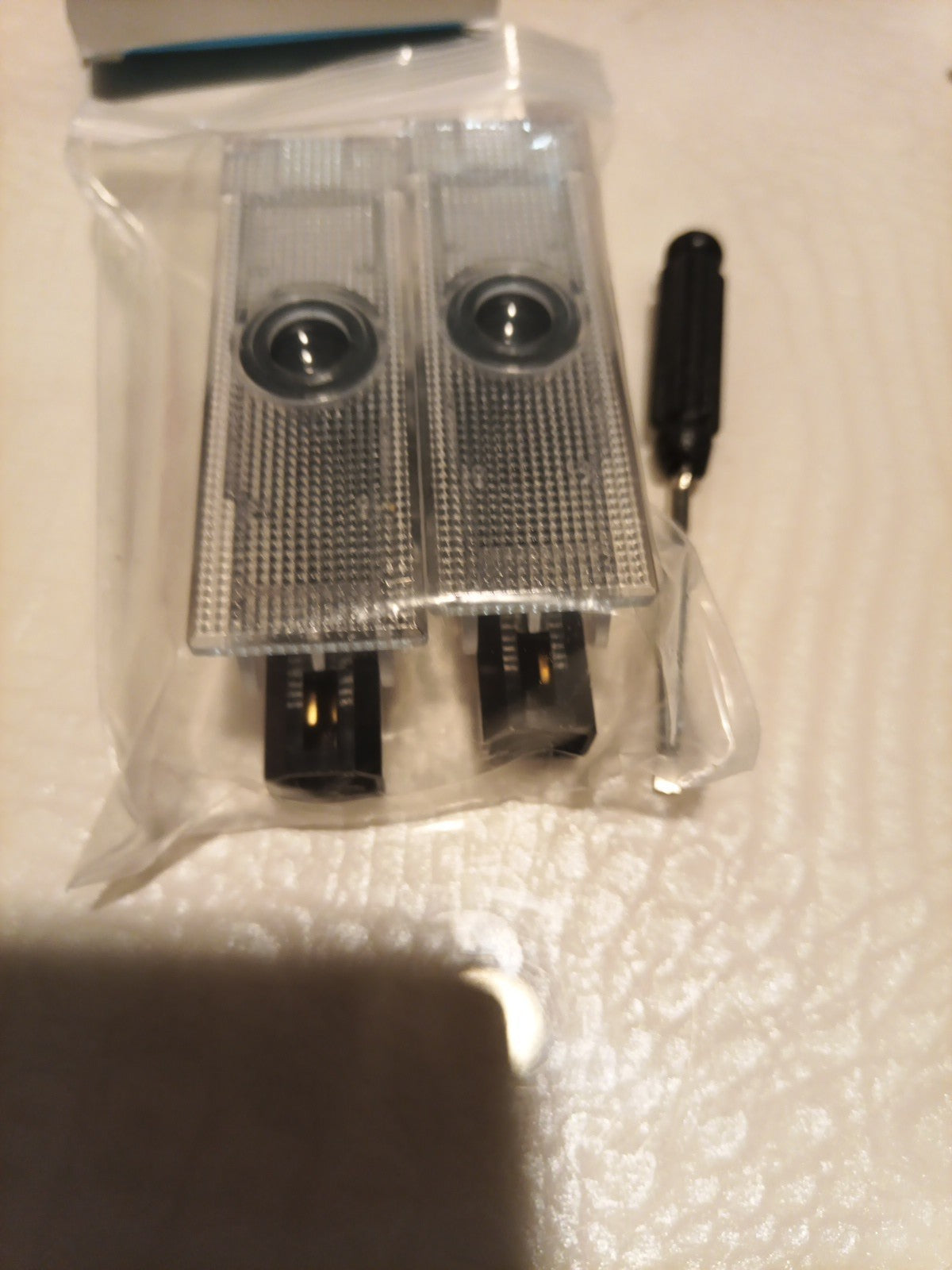 2 piece car LED door light compatible with 458,488,599,612,FF,F124