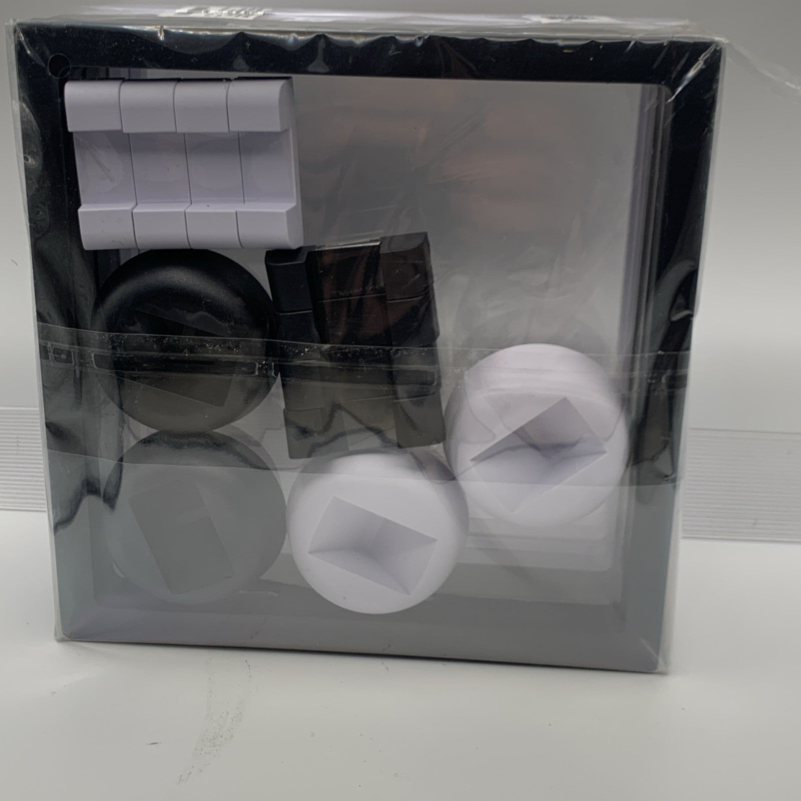 4PCS 3D Floating Frame Display Holder Stands, 7X7In Coins Display Case Large Por1