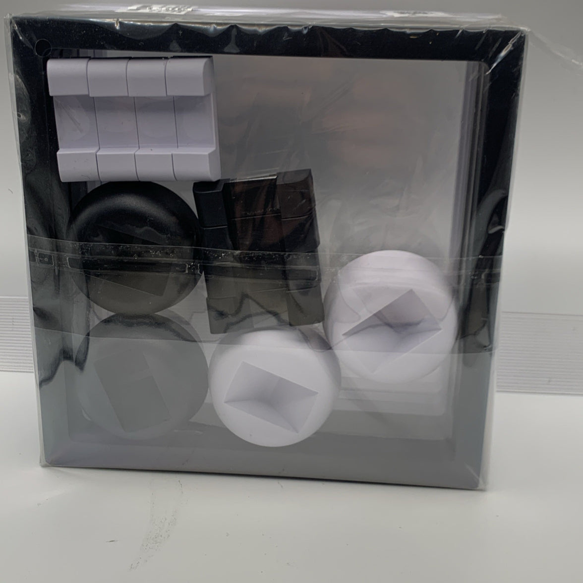4PCS 3D Floating Frame Display Holder Stands, 7X7In Coins Display Case Large Por1