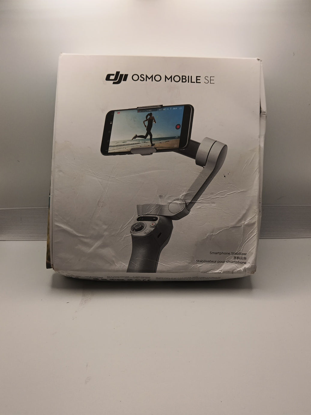 DJI Osmo Mobile SE Smartphone 3 Axis Gimbal Camera Mount Tripod Gray NO BOX0