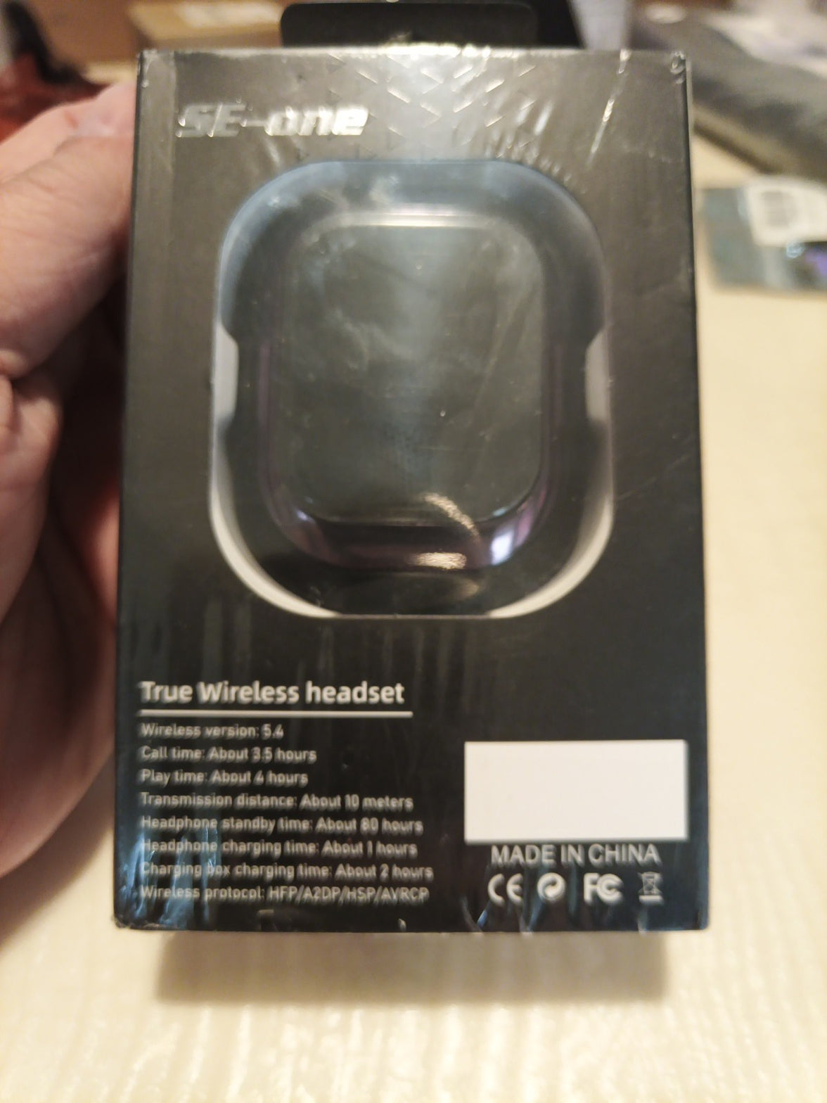 Smart Wireless Bluetooth Earphones Touch Screen Real Time Wireless Stereo 5
