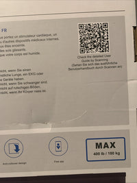 GE Cs20f Smart Body Fat Scale Up To 397 Lbs w/ Quick Start Guide New 4
