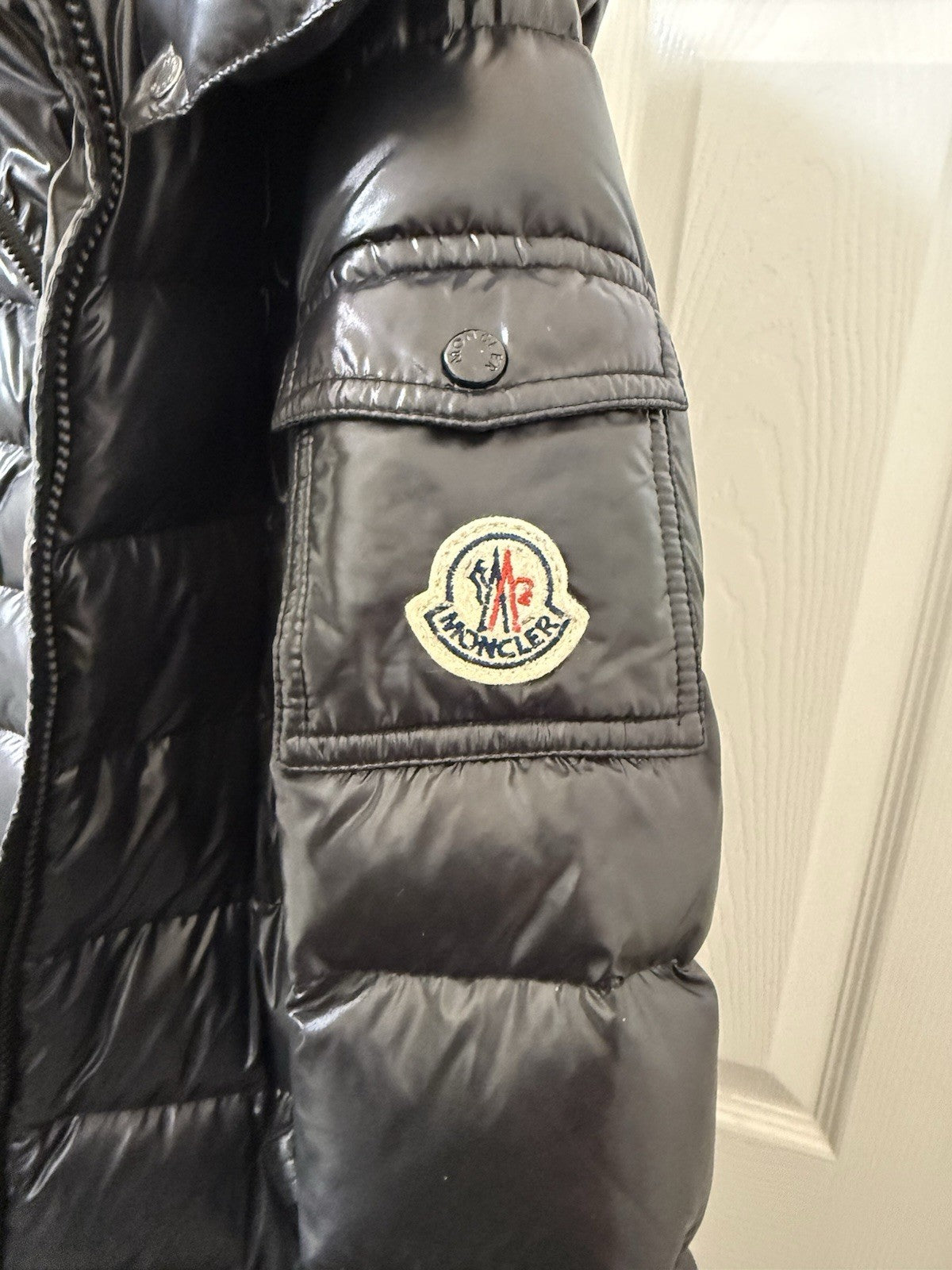Moncler Moka Girl’s Black Puffer Coat Size 12, Great Condition, Read Description2