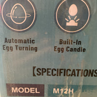 Sentye 12 Egg Incubator with Automatic Egg Turning and Humidity Controle5