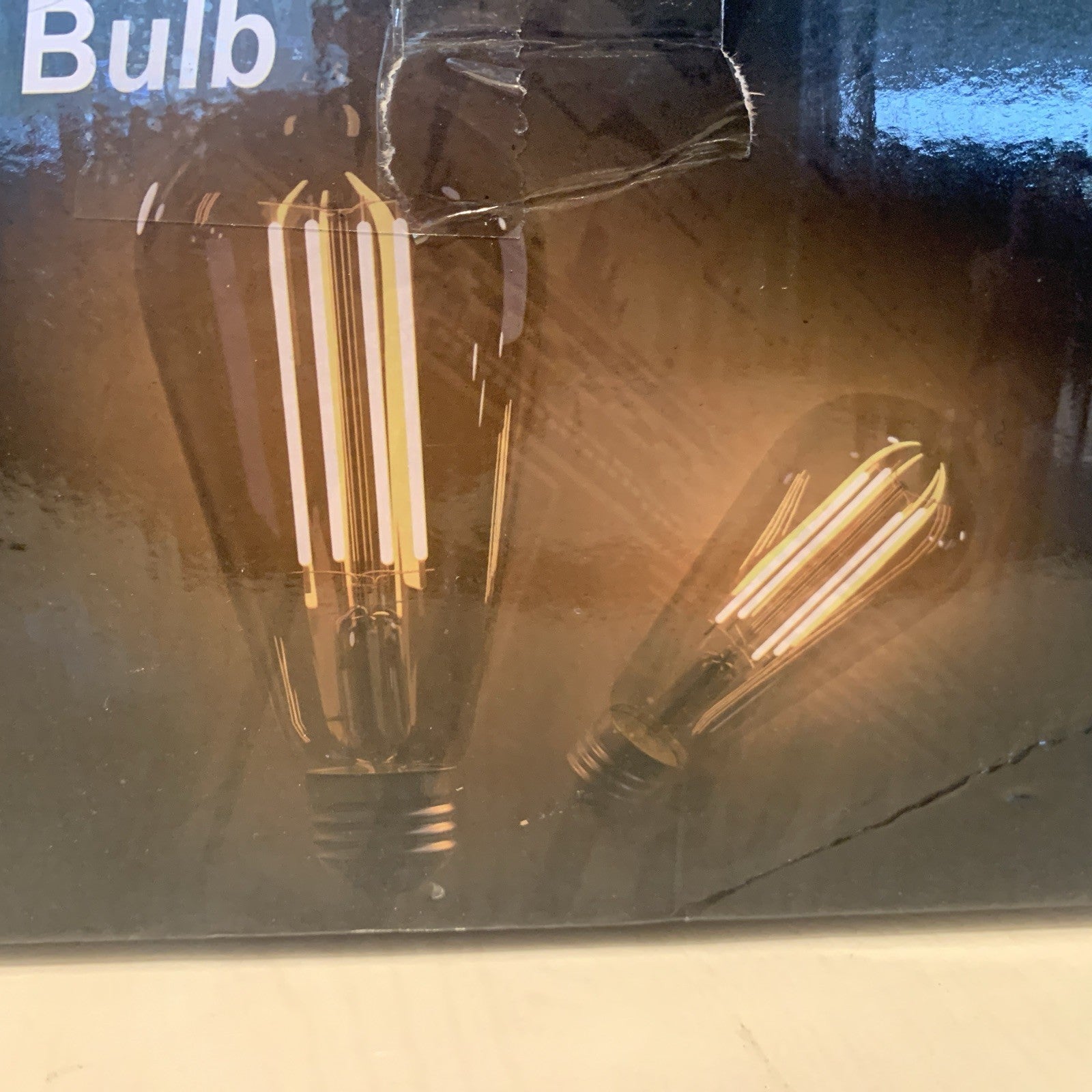 LED Edison Bulb 12 Pack ST58D6 2700K Dimmable E26/ST58/ST193