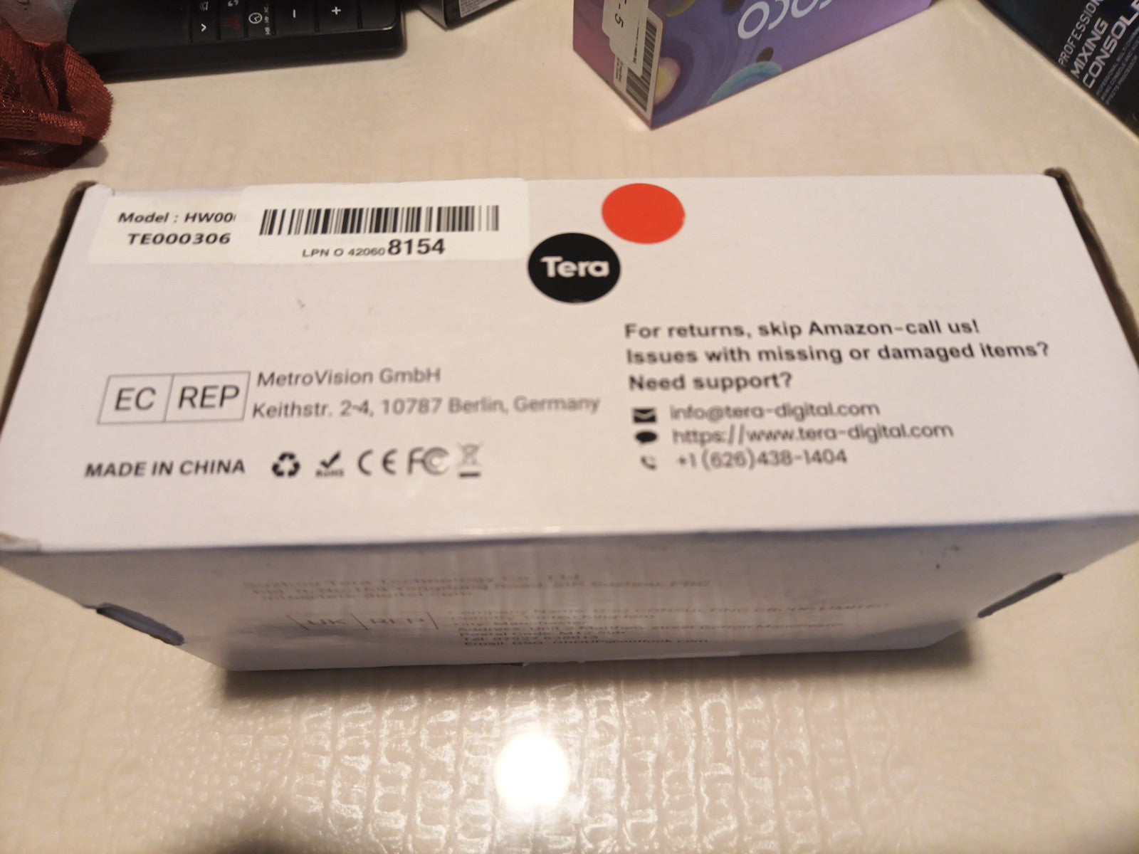 Tera Pro (Extreme Performance) Industrial Wireless Barcode Scanner hw0009-z3