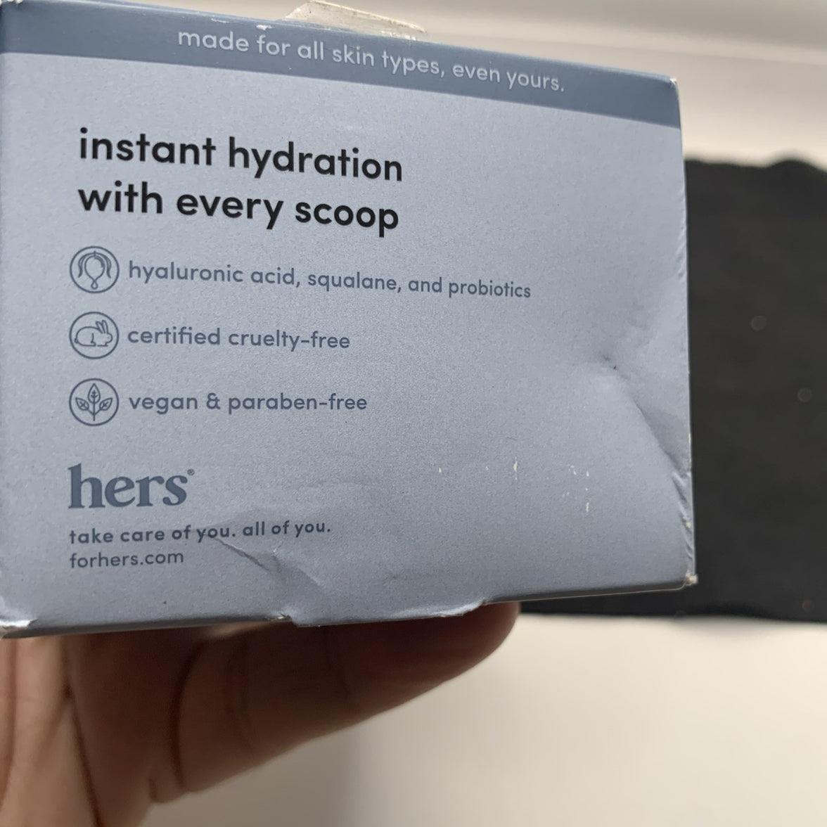 Hers • instant moisturizer • Hydrobounce  50 mL / 1.7 FL OZ each Lot Of 2. New4