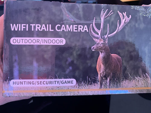 MRSCRET WiFi Trail Camera 4k 60MP Game Camera with Night Vision Waterproof  Camo