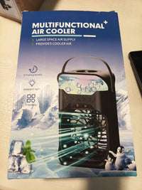 Multifunctional Air Cooler with Remote and Cable AC Fan - White0