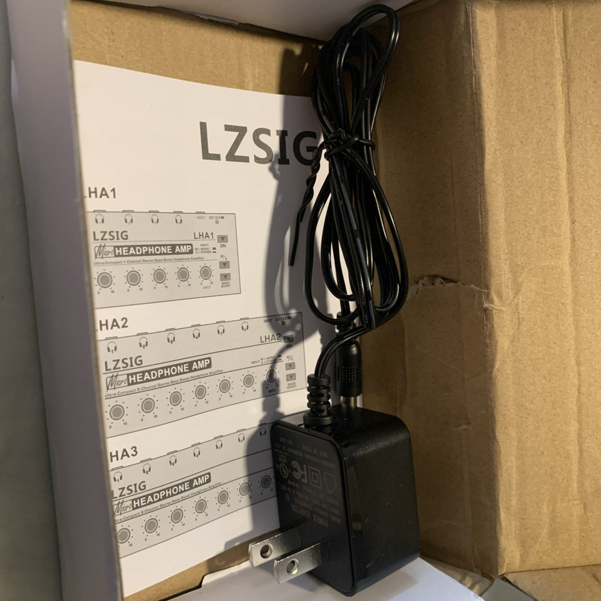 LZSIG Ultra Low Noise 4-Channel Stereo Headphone Amp. *New* [E2 33]9