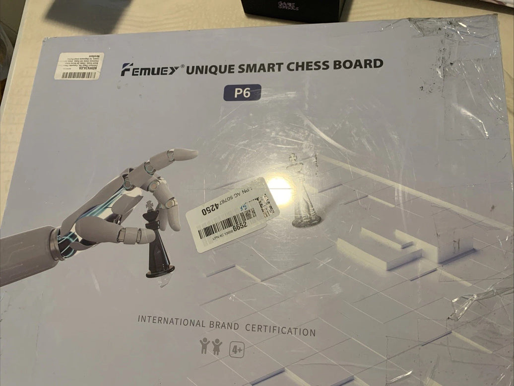Femuey Unique Smart Chess Board P6, New Open Box, See Pics. Black0