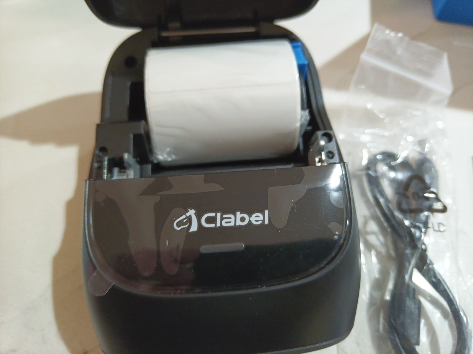 CLABEL Label Maker Machine with Tape: 221B Thermal Inkless Label Printer9