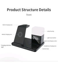 6-in-1 Multifunction Wireless Charger - For Phone , Watches and Earbuds 15w Max2