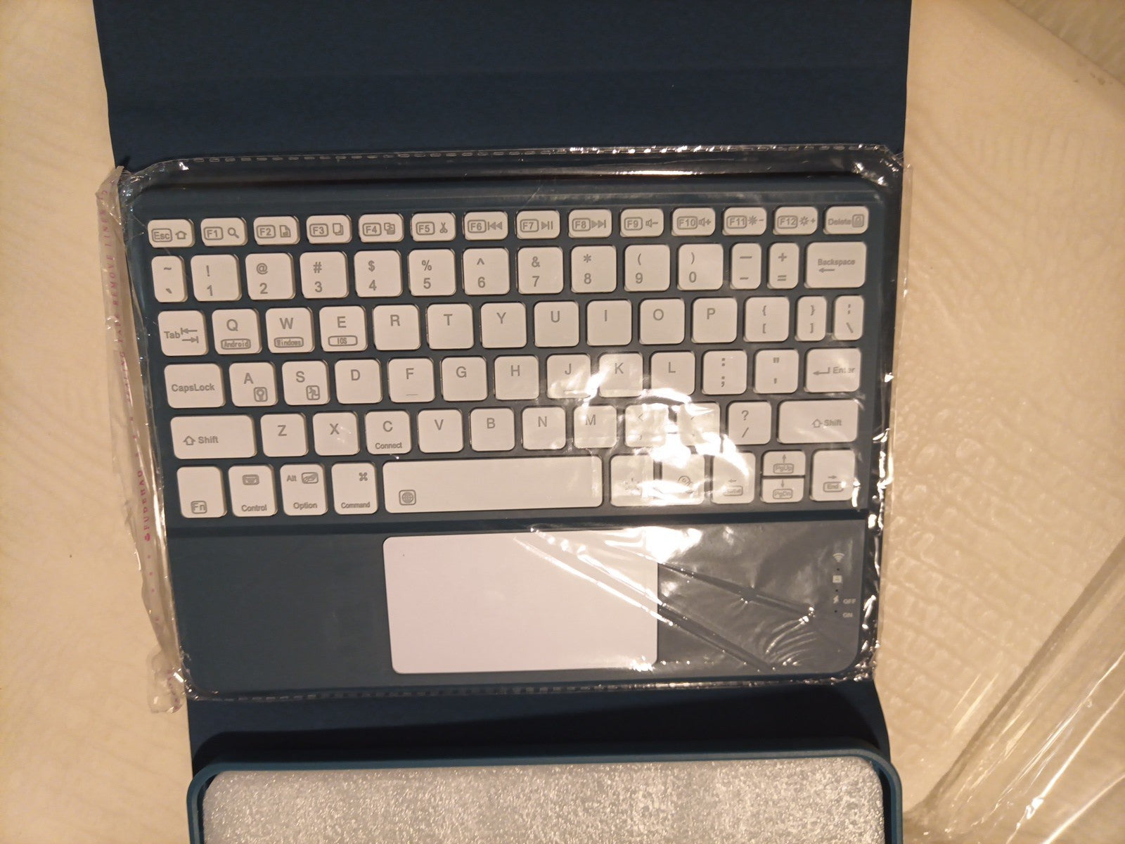 Harvopu iPad Air 5th 4th Generation Case with Keyboard 10.9 Inch  BLUE5