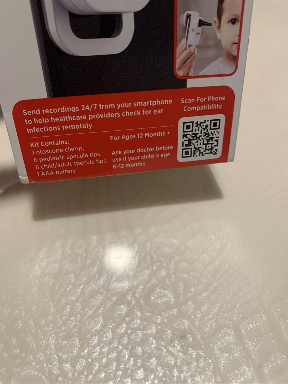 Tylenol SmartCheck Digital Ear Scope (B12)3