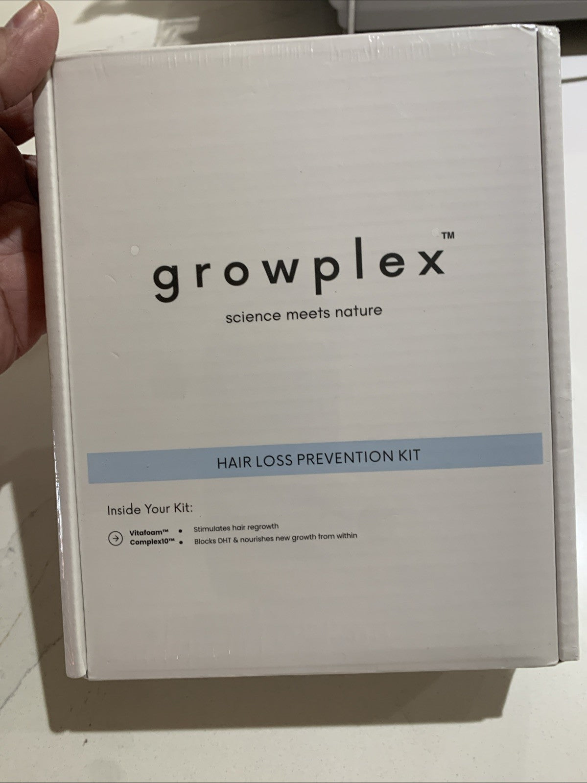 Growplex Hair Loss Prevention Kit New Sealed Package0