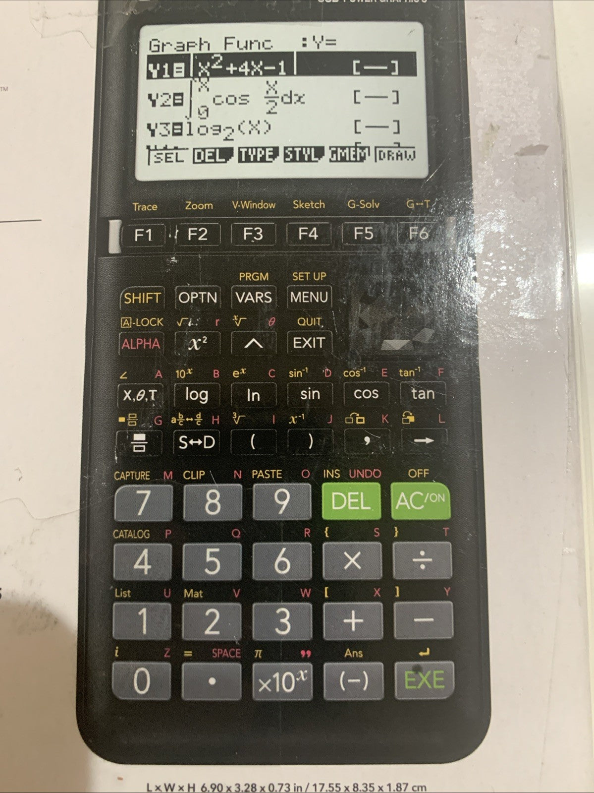 Casio Graphing Calculator Python SAT/ACT ApprovedFX-9750G1112