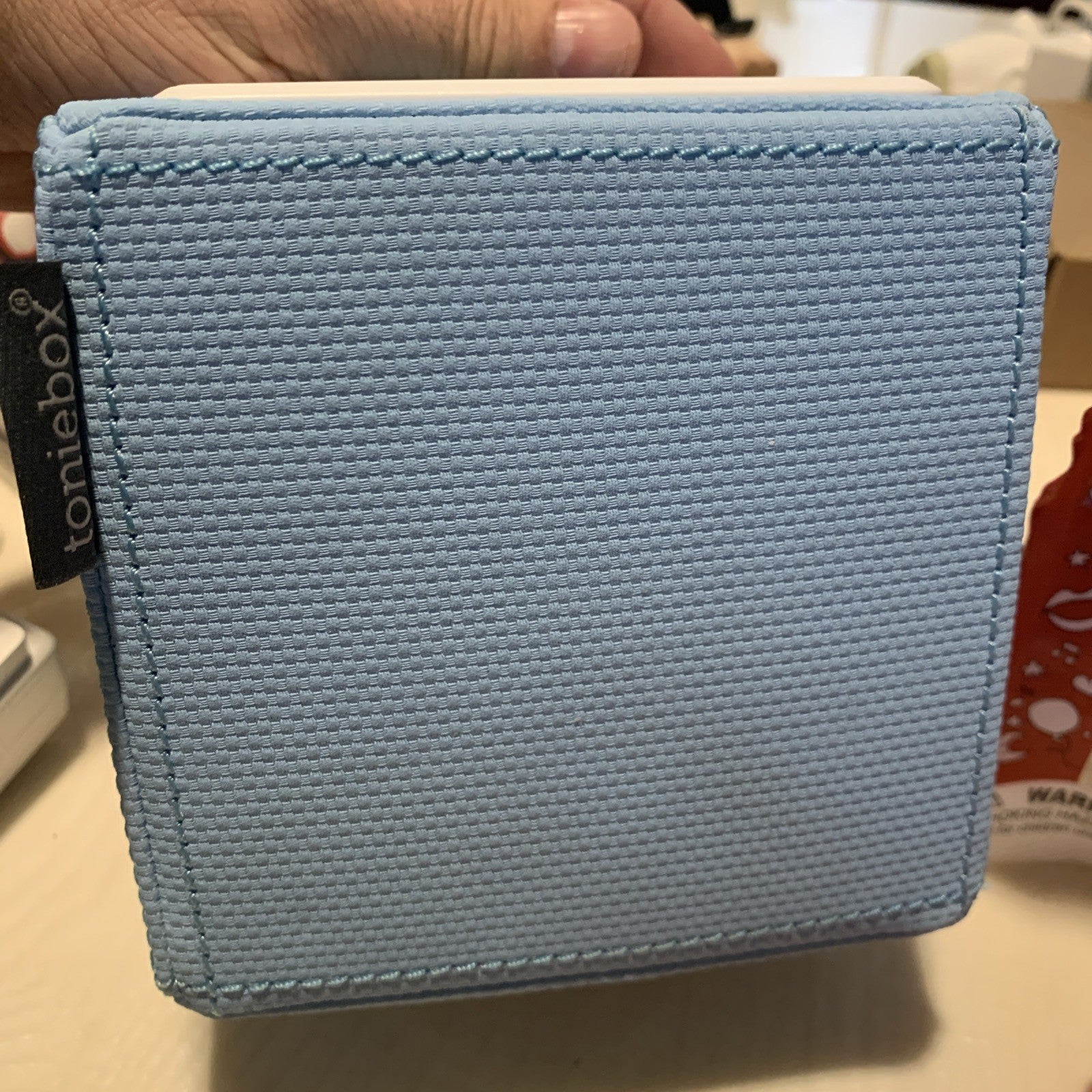 Tonies Toniebox Audio Box Player Light Blue No Box With 4 Tonies Figures See Pic10